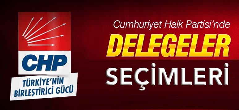 CHP’de delege seçimlerinde izlenecek yol…
