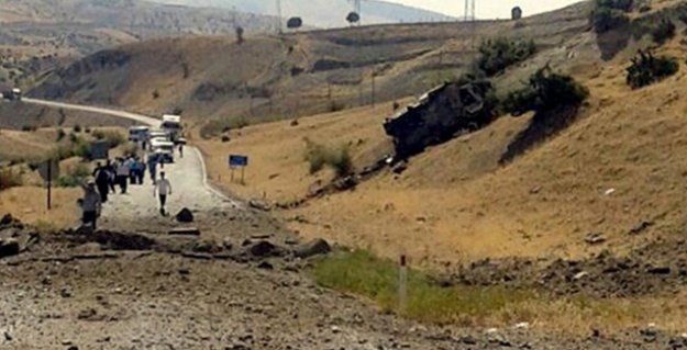 Siirt’te askeri araca saldırı: En az 8 asker hayatını kaybetti