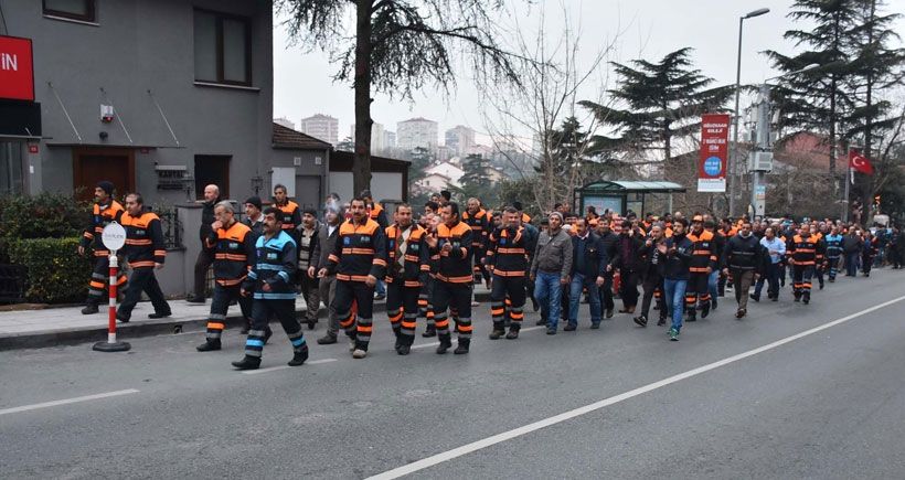 Beşiktaş Belediyesi işçileri direnişte!