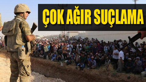 ‘Türkiye sınırda mültecileri vuruyor’