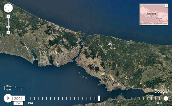 Uydu görüntüleri net: AKP’den bu yana yeşil alanlar azaldı 