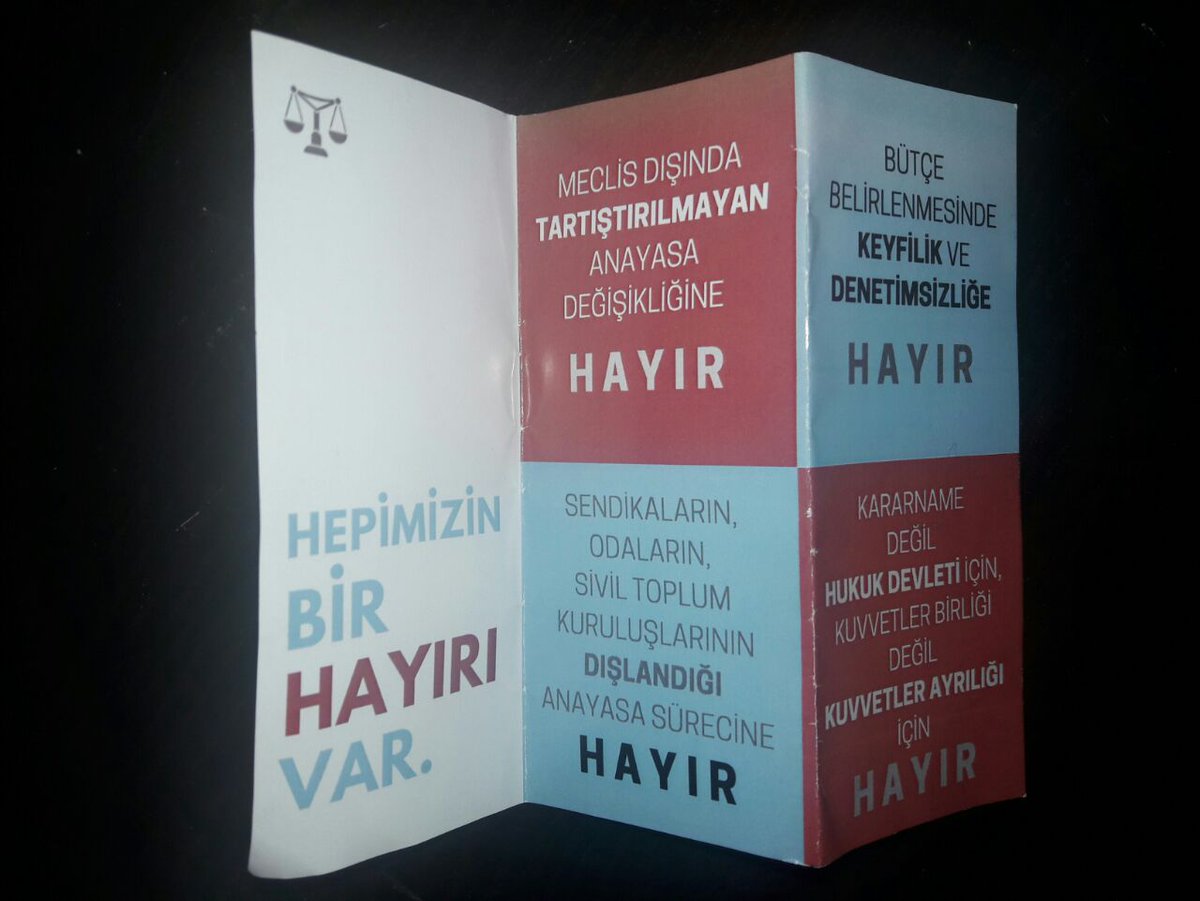 İstanbul Hukuk’ta ‘HAYIR’ çalışması