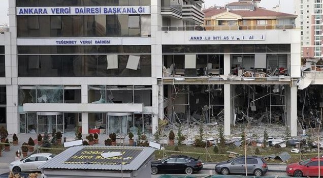Ankara Vergi Dairesi’ndeki patlamayla ilgili gelişme!